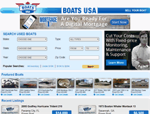 Tablet Screenshot of boats-usa.net